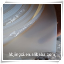 La fábrica de China suministra la hoja de goma de silicona transparente fina